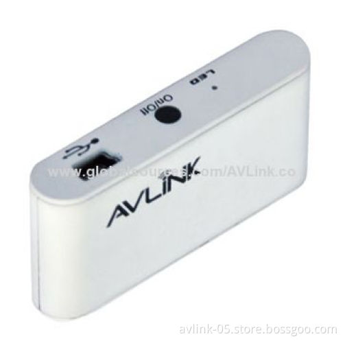 Exquisite Bluetooth Stereo Music Receiver Adapter with Microphone for Handsfree Call Via Speakers